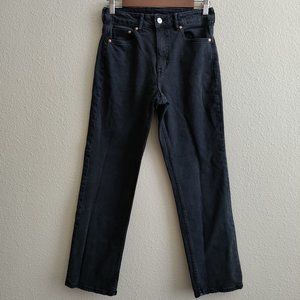 H&M High Waist Ankle Straight Jeans Size 4